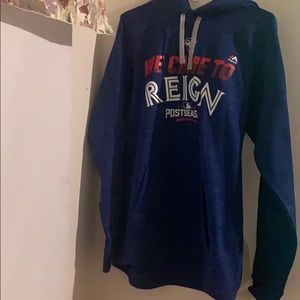 Blue jays we came to reign hoodie - size medium